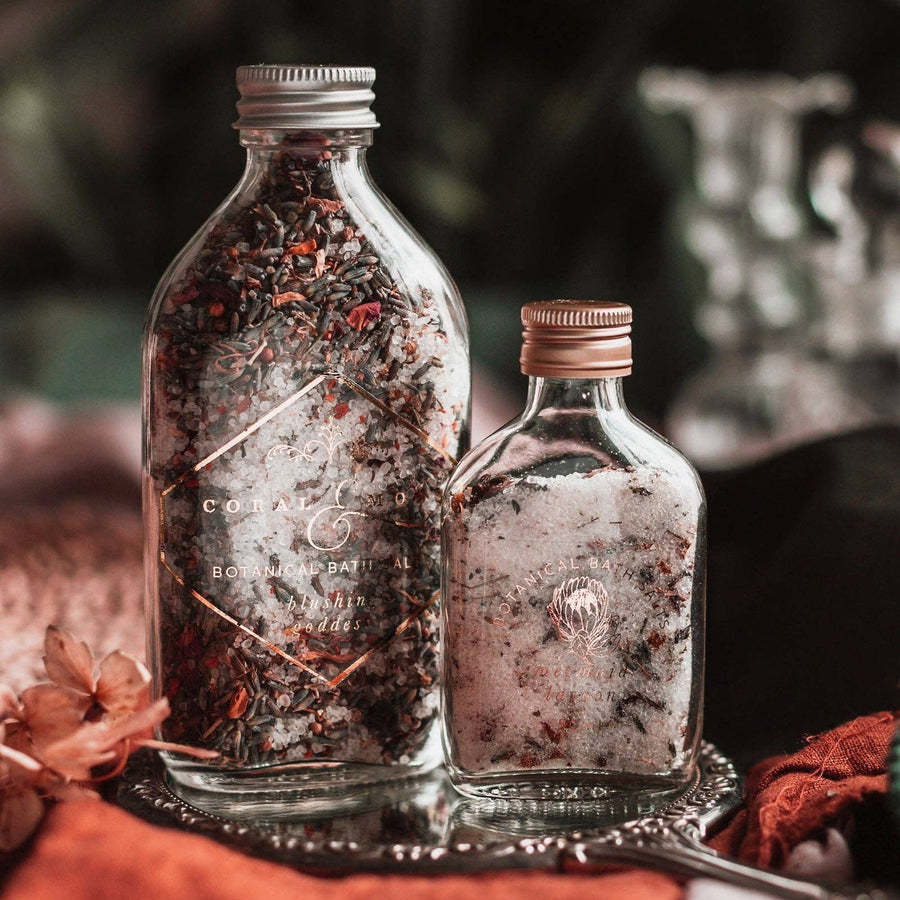 BOTANICAL BATH SALTS // BLUSHING GODDESS