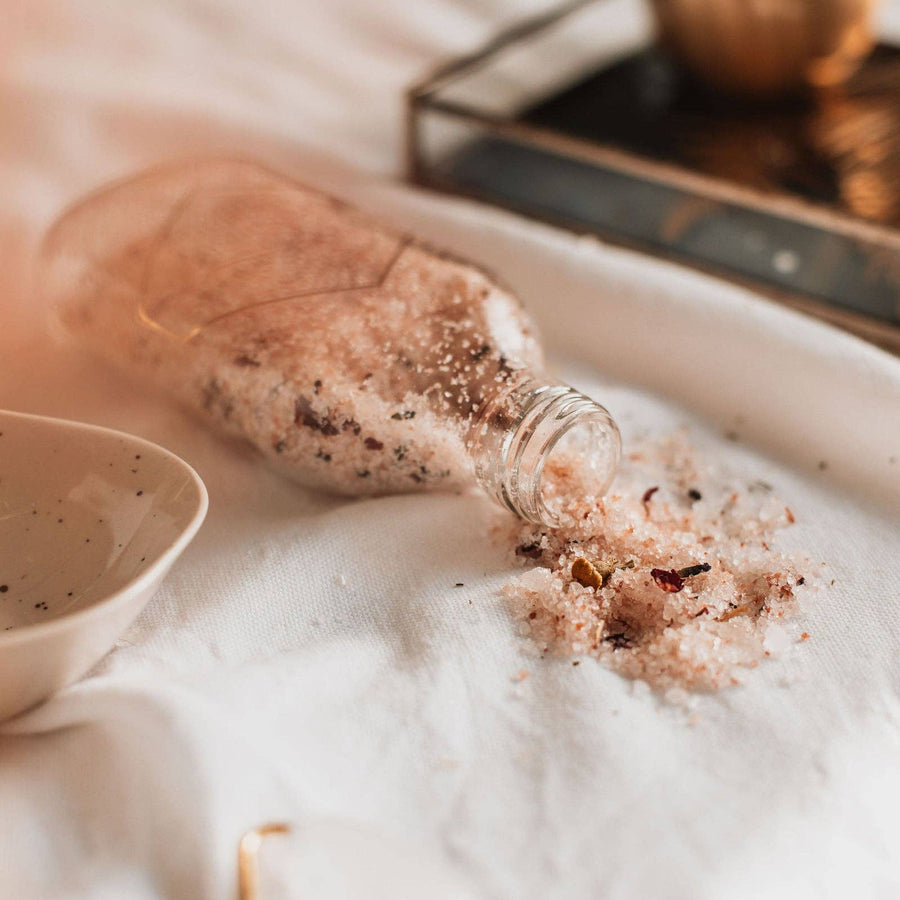 BOTANICAL BATH SALTS // BLUSHING GODDESS