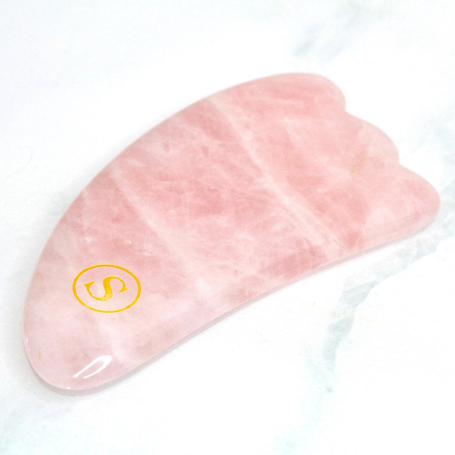 The Best Rose Quartz Gua Sha Wing-Contouring Facial Sculptor