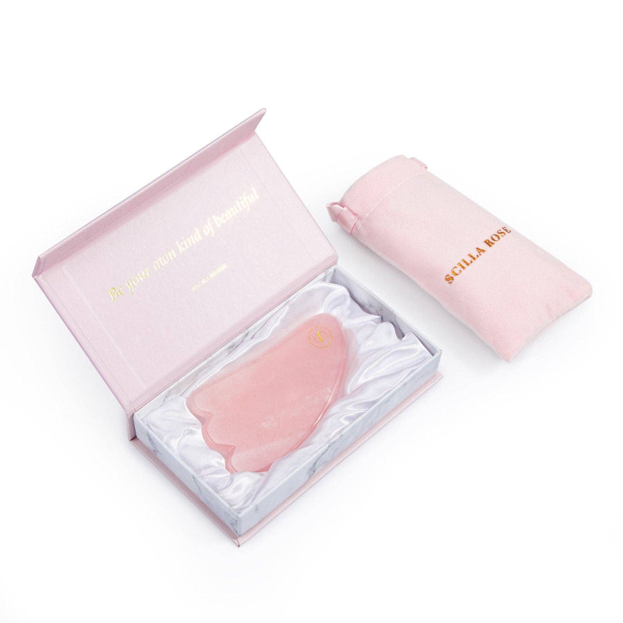 The Best Rose Quartz Gua Sha Wing-Contouring Facial Sculptor